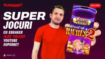 (P) SuperJocuri, live pe YouTube Superbet de la 19:00, cu Xbraker