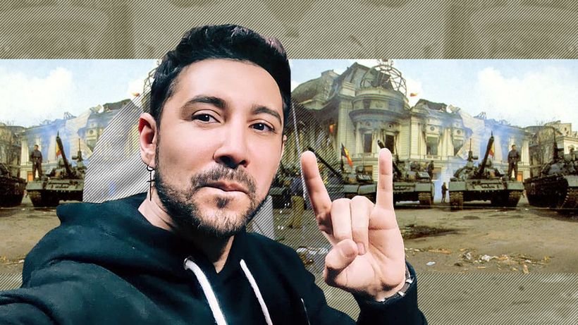 Artistul avea doar 8 ani când a izbucnit Revoluția din 1989. Adi Cristescu: “Blindate, soldați înarmați… A fost ca și cum aș fi văzut extratereștrii!”