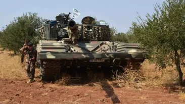 Un tanc cu număr de înmatriculare din România a fost fotografiat în SIRIA!  Cum se explică acest lucru