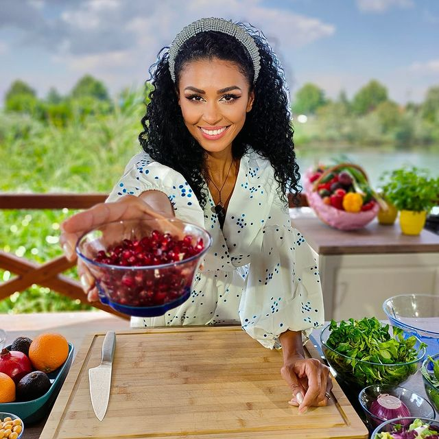 Majda Aboulumosha a prezentat un show de cooking
