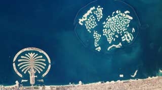 Insulele artificiale din Dubai incep sa se scufunde