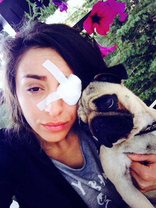 Ruby, implicată într-un accident rutier!
