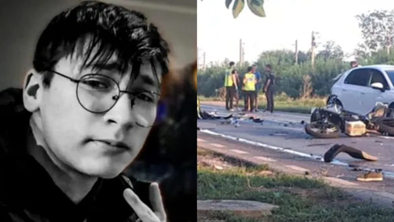 El este Dragoș, tânărul motociclist ucis de un șofer beat. Avea doar 19 ani