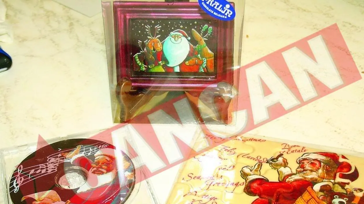 CD-uri din ciocolata, cadou