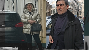 A venit într-un suflet să-l ”aline” pe Piți! Imagini emoționante cu Maria, soția fostului selecționer ajuns de două ori la DNA