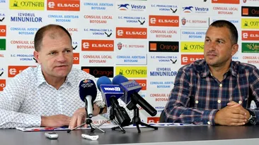 Enache, reconfirmat de acționarii FC Botoșani înaintea meciului din Cupă cu CSM Poli Iași!