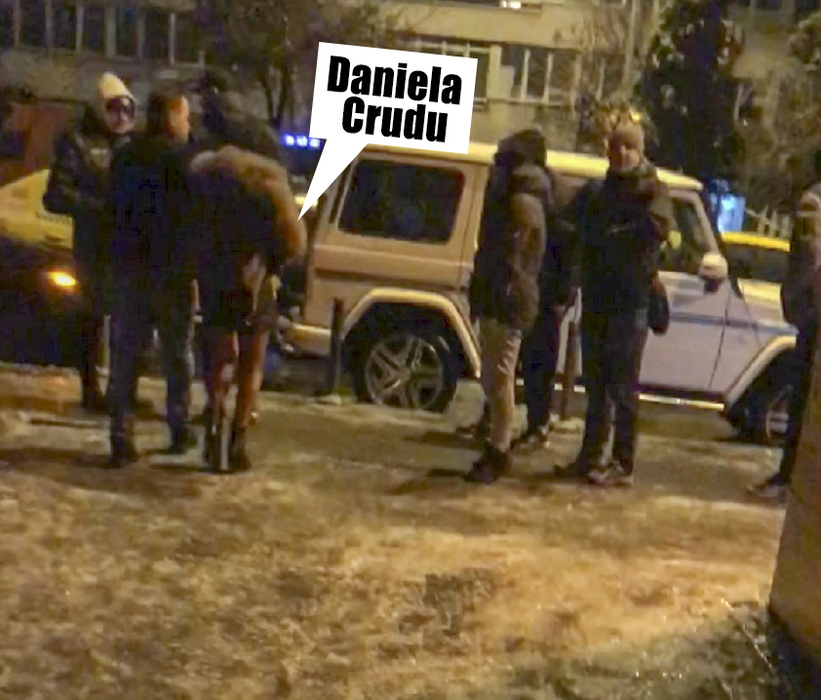 Daniela Crudu a avut nevoie de un pic de ”asistență tehnică” pentru a ajunge la un taxi