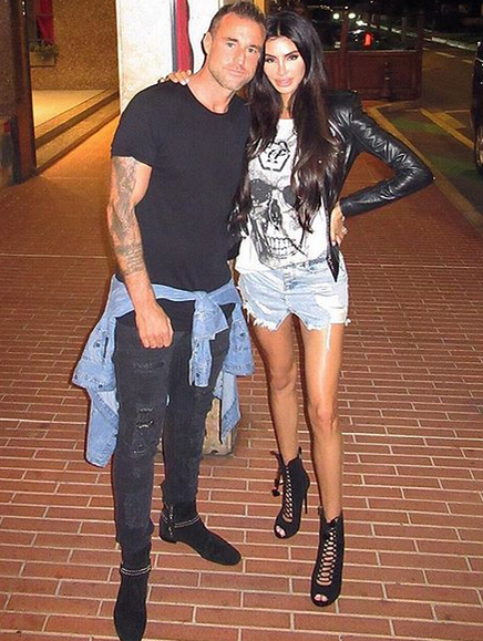Philipp Plein şi actuala lui iubită, Morgan