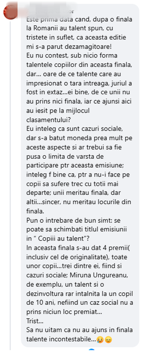 Pro TV, acuzat că a ”aranjat” finala Românii au Talent! Scandal, după ce Damaris Lupu a câștigat trofeul