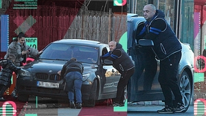 Leo de la Strehaia a rămas cu mașina în drum! Imagini fabuloase cu “Prințul țiganilor”