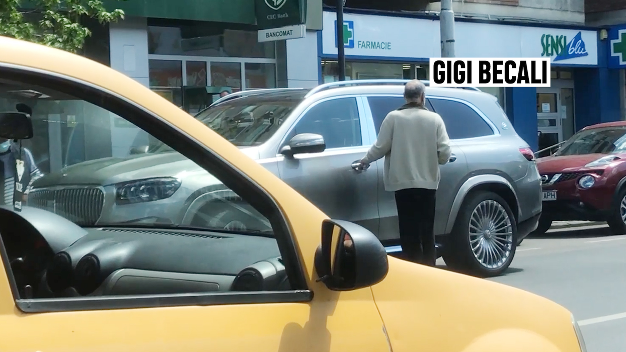 Gigi Becali, gata să urce la volanul Maybach-ului