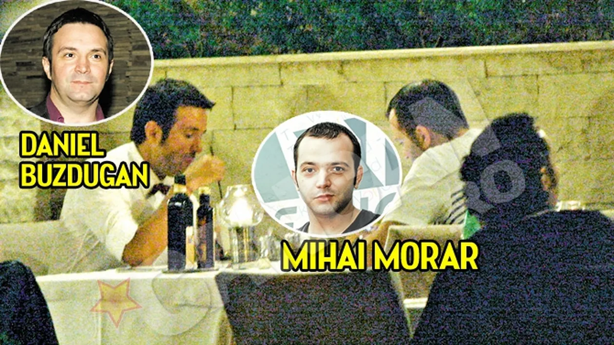 Au cinat la lumina lumanarii! Ce romantici sunt Buzdu si Morar!