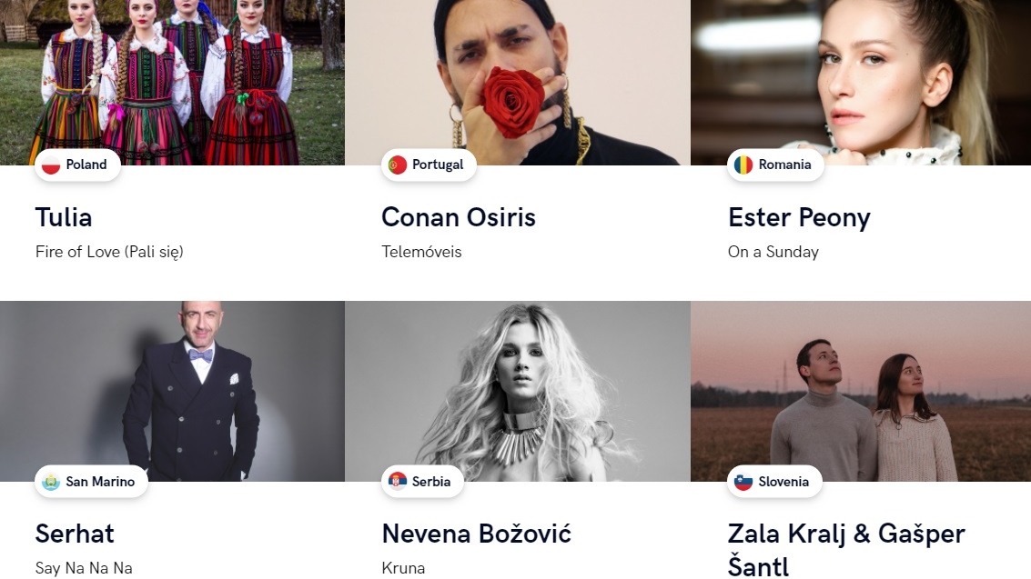Piesele de la Eurovision 2019. Ascultă toate melodiile