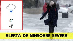 Meteorologii Accuweather, alertă de ninsoare severă în România. Unde vin ninsorile