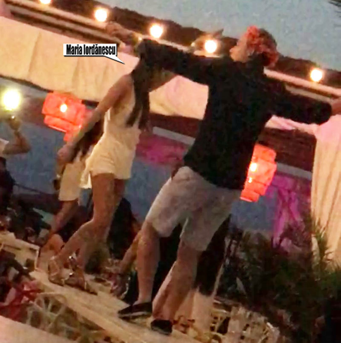 Maria a făcut show pe muzica arăbească