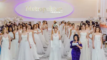 Cel mai mare târg caritabil cu rochii de mireasă a adunat modelele și vedetele pentru un scop nobil! Suma strânsă a mers către copiii cu dizabilități