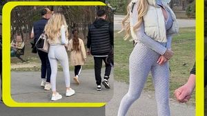 Roxana Vașniuc, celebra prezentatoarea TV, a activat codul roșu de erotism în Herăstrău. Mega-mulată și super-siliconată!