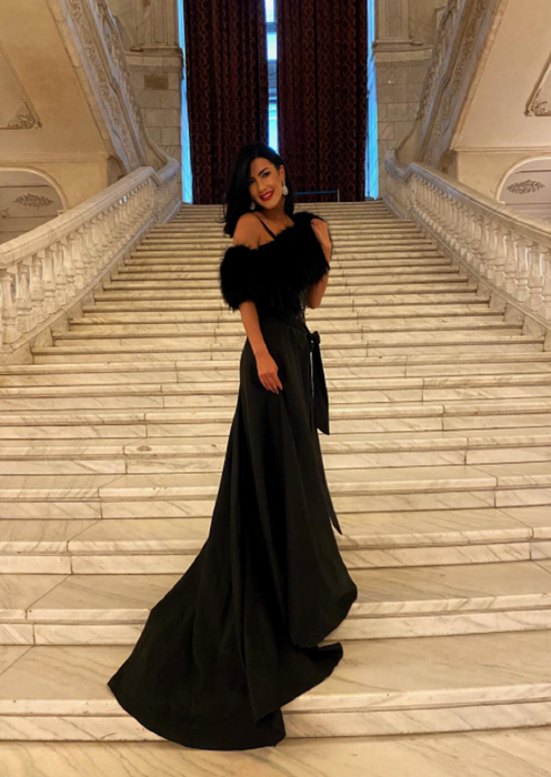 Andreea Ilie are un nou iubit, pe care l-a întâlnit la ambasada Italiei la București (Foto: Instagram)
