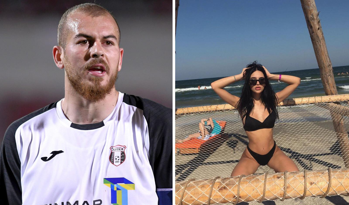 Bruneta lui Tristan Tate l-a ”răvășit” pe super-atacantul din Liga I