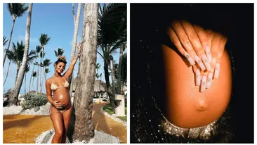 DaniLeigh a devenit mamă pentru prima dată. Cine se presupune că ar fi tatăl. FOTO