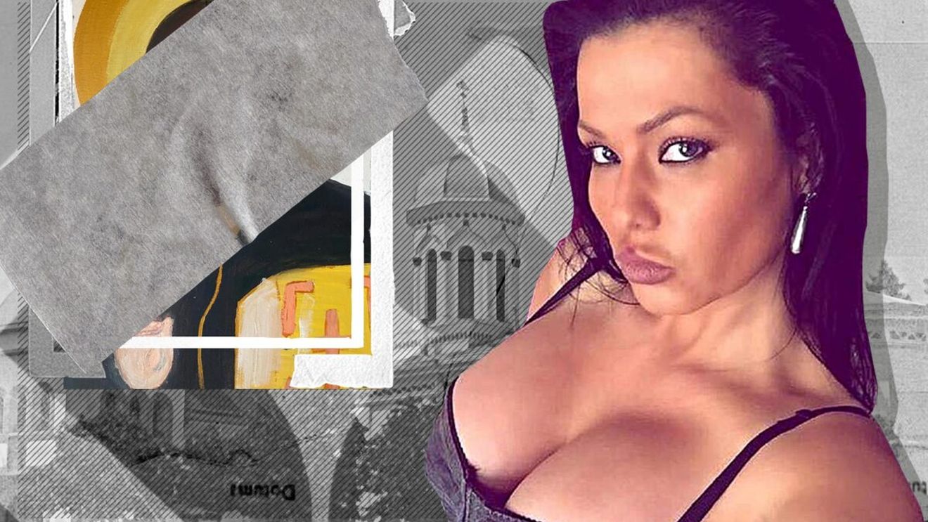 A pictat ”Icoana făcătoare de minuni”! Lucrarea Simonei Sensual, în ulei pe pânză, se află în altarul bisericii Sf. Mina Vergului