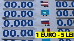 Curs valutar 15 mai 2019. 1 euro costă aproape 5 lei