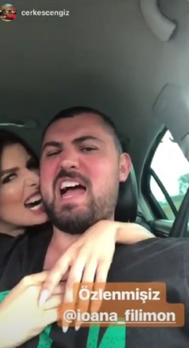 Ioana, alături de iubitul turc