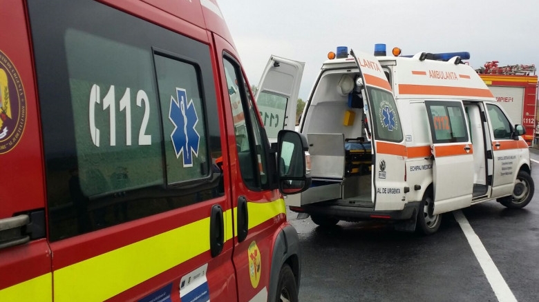 Accident tragic pe DN5! Un biciclist a fost spulberat de un autoturism. Bărbatul a decedat
