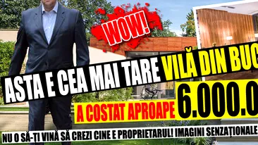 Asta e cea mai tare vilă din Bucureşti! A costat aproape 6 milioane de euro! N-o să îţi vină să crezi cine e proprietarul!