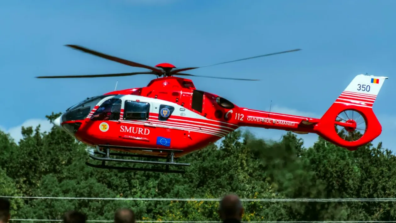 Accident cumplit în Bistrița-Năsăud. O fetiță de 10 ani, spulberată de un motociclist: a fost chemat elicopterul SMURD