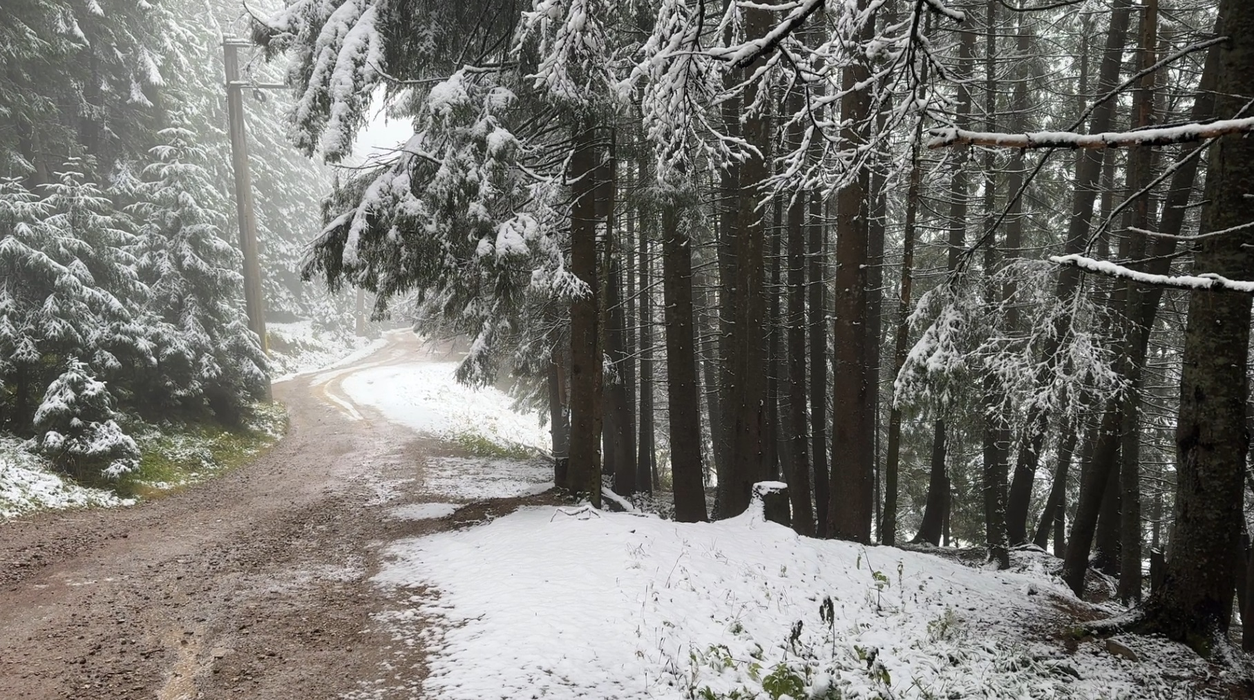Suceava, Giumalău || Rarău. Sursă: Facebook Meteoplus