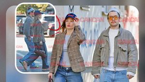 Oana Matache și Radu Siffredi, perfect asortați și colorați până la ultimul detaliu! Semaforul poate-l ratai, dar pe ei n-aveai nicio șansă