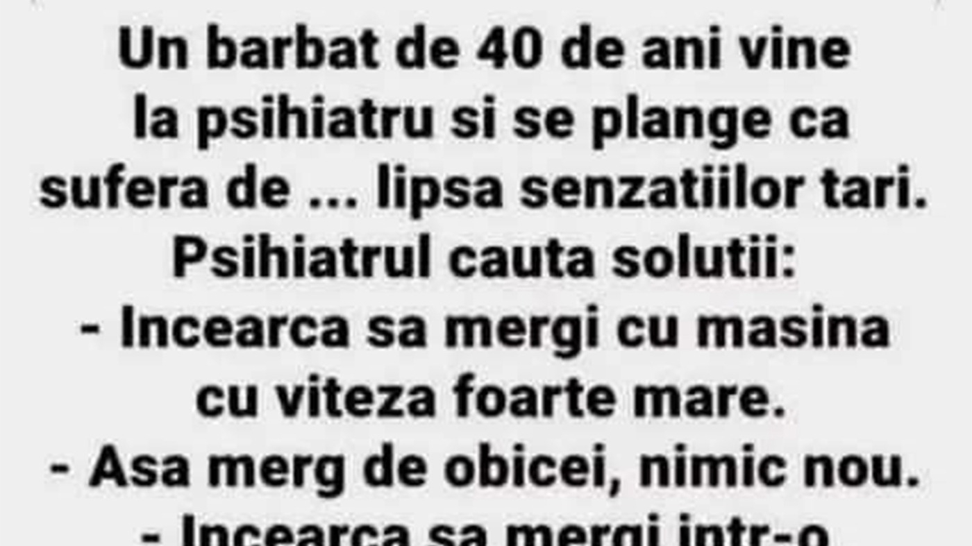 BANCUL ZILEI | Criza bărbaților de 40 de ani