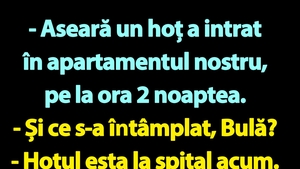 BANC | Bulă, Bubulina și hoțul de la 2:00 noaptea