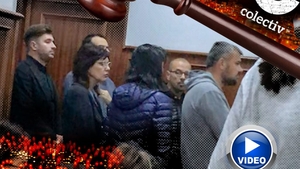 Filmări în premieră cu Piedone & patronii Colectiv, umili în boxa acuzaților
