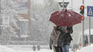 METEO, 24 februarie. Alertă! Un val de aer polar cuprinde România