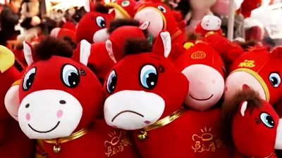 Născut dintr-o greșeală de fabricație, un „căluț trist” de pluș a ajuns simbolul stării de spirit din China