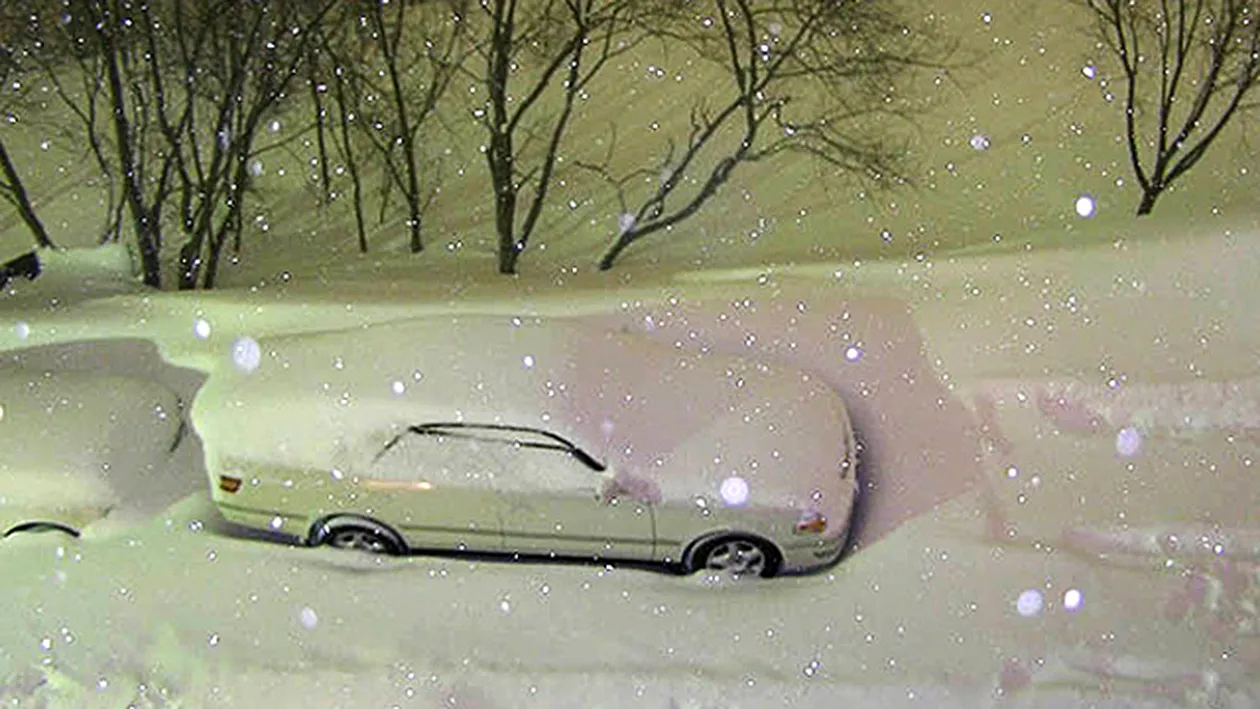 Asa arata Rusia dupa o noapte de ninsoare! Imaginile sunt spectaculoase