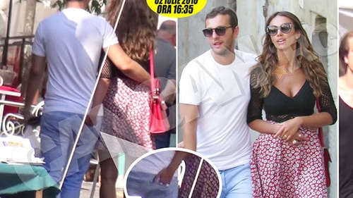 Imagini în exclusivitate mondială realizate de paparazzii CANCAN.ro. Am filmat jocul pasional dintre Ghenea şi puştiul milionar! Cei doi au luat prânzul la o terasă din Arezzo, unde au băut vin alb şi s-au copleşit cu gesturi… explicite
