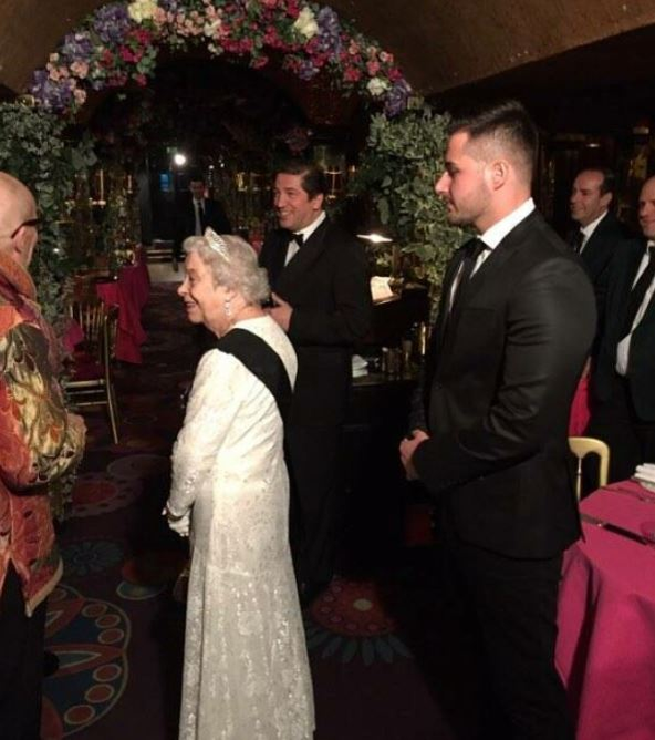 Nicolas Radu a fost prezent la aniversarea a 90 de ani a Reginei Elisabeta a II-a/ sursă foto: social media