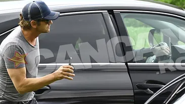 Ar trebui sa isi schimbe meseria. Gerard Butler a filmat non stop in Romania, de la pilotul elicopterului, pana la paparazii