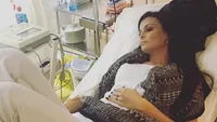 Anca Serea, de urgenţă la spital. Mesajul transmis în timp ce era cu perfuzia în mână