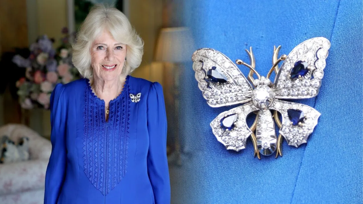 Misterul broșei purtate de regina Camilla în portretul realizat cu ocazia împlinirii a 79 de ani a fost elucidat