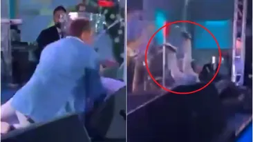 Horia Brenciu a căzut pe scenă. Imaginile au devenit virale: ”M-am mirat când m-am ridicat” VIDEO