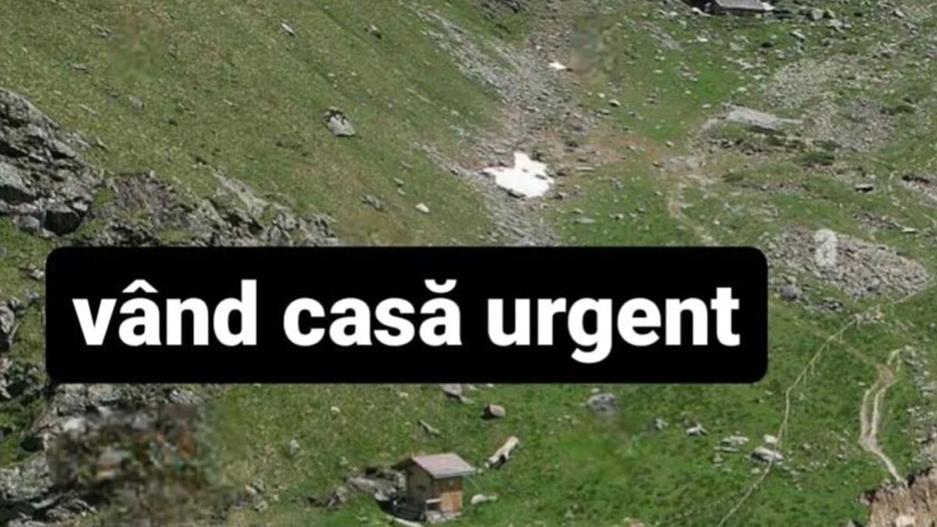 BANC | "Vând casă urgent!" Unde este situată