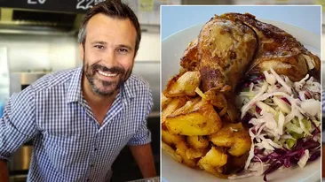 De necrezut! Câți lei costă un pui la rotisor cu cartofi, în noul restaurant al lui Nicolai Tand, bucătarul emisiunii Neatza de la Antena 1