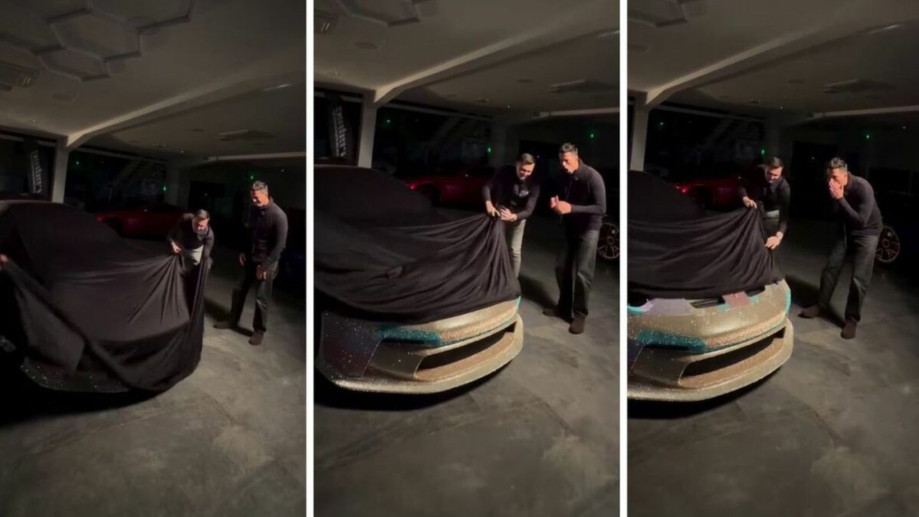 Cum arată mașina tunată cu 1.236.548 de cristale. Imaginile îți vor "fura" ochii cu siguranță!