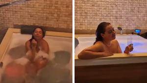 Oana Roman a renunțat complet la inhibiții! S-a filmat goală într-un jacuzzi | VIDEO