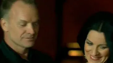 VIDEO Colaborare inedita intre Angela Gheorghiu si Sting!
