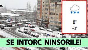 Meteorologii Accuweather anunță că se întoarce iarna în România. Pe ce dată exactă revin ninsorile